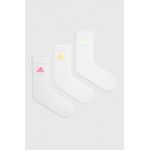 adidas șosete 3-pack culoarea alb IP2635