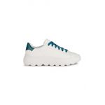 Geox sneakers din piele D SPHERICA EC4.1 B culoarea alb, D35TCB08502C1392