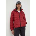 Hollister Co. geaca barbati, culoarea bordo, de tranzitie