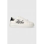 Karl Lagerfeld sneakers din piele KAPRI MENS culoarea alb, KL52510S