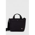 Tommy Jeans poșetă culoarea negru AW0AW15821