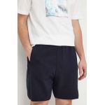 Armani Exchange pantaloni scurti barbati, culoarea albastru marin