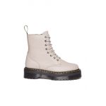 Dr. Martens bocanci de piele Jadon III femei, culoarea bej, cu platforma, DM31159348