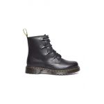 Dr. Martens cizme de piele 1460 culoarea negru, cu toc plat, DM31173001