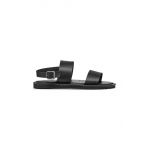 Geox sandale de piele U ERICE A culoarea negru, U36GUA00043C9999