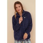 women'secret halat Mix & Match culoarea albastru marin, 3146515