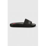 Love Moschino papuci femei, culoarea negru JA28122G1II13000