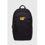 Caterpillar rucsac culoarea negru, mare, cu imprimeu