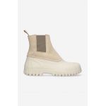 Diemme cizme Balbi femei, culoarea bej, cu toc plat DI2207BL01-cream