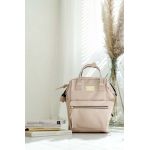La Millou rucsac Dolce Vita Pure VENICE BEACH culoarea bej, mare, neted