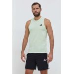 adidas Performance tricou de antrenament culoarea verde IT5424