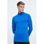 Icebreaker longsleeve funcțional 200 Oasis culoarea albastru
