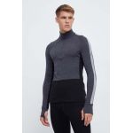 Icebreaker longsleeve funcțional Merino ZoneKit 200 culoarea negru