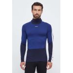 Icebreaker longsleeve funcțional Oasis 200 culoarea bleumarin