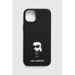 Karl Lagerfeld husă pentru telefon iPhone 15 Plus / 14 Plus 6.7'' culoarea negru