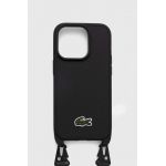 Lacoste husă pentru telefon iPhone 14 Pro 6.1" culoarea negru