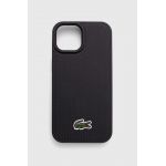 Lacoste husă pentru telefon iPhone 15 / 14 / 13 6.1" culoarea negru