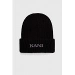 Karl Kani caciula culoarea negru, din tricot gros