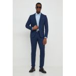 Lindbergh costum barbati, culoarea albastru marin, modelator