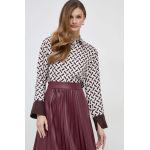 Max Mara Leisure cămașă de mătase cu guler clasic, regular 2416110000000