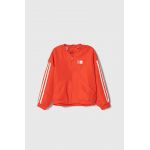 adidas geaca bomber pentru copii culoarea rosu