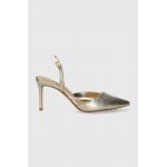 Aldo stilettos de piele GRIBICHE culoarea auriu
