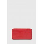 Answear Lab portofel de piele femei, culoarea rosu