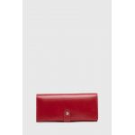 Answear Lab portofel de piele femei, culoarea rosu