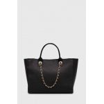 Answear Lab poseta de piele culoarea negru