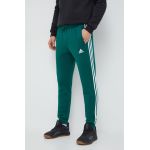 adidas pantaloni de trening culoarea verde, cu imprimeu  IN0342