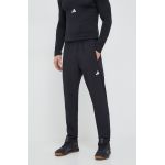 adidas Performance pantaloni de antrenament culoarea negru, uni IK9680