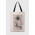 Medicine geanta de bumbac culoarea bej