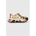 Steve Madden sneakers Kingdom-E culoarea auriu, SM19000086