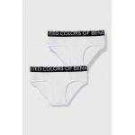 United Colors of Benetton slip copii 2-pack culoarea alb