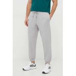 adidas pantaloni de trening culoarea gri, melanj IW1185