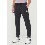adidas pantaloni de trening culoarea negru, cu imprimeu  IN7129