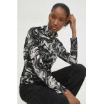 Answear Lab bluza femei, culoarea negru, modelator