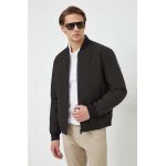 BOSS geacă bărbați, culoarea negru, de tranziție 50506952