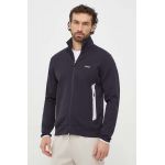 BOSS Green bluză bărbați, culoarea bleumarin, cu imprimeu 50504730