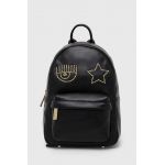 Chiara Ferragni rucsac femei, culoarea negru, mic, neted