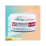 Clipsuri 25 mm, culori asortate, 48buc/cutie, DL engros