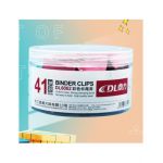 Clipsuri 41 mm, culori asortate, 24buc/cutie, Deli