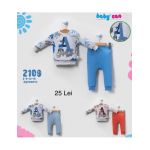Compleu Engros pentru bebelusi, 2 piese, cu model imprimat