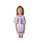 Compleu traditional Engros pentru fete, 2 piese, model Olguța