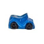 Decoratiune pentru gradina, din ceramica, masinuta cu suport pentru flori, lungime 26cm / EXT 10203_albastru Engros