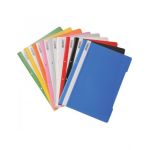 Dosar cu sina engross Noki, plastic, diverse culori, 2 perforatii pentru arhivare, eticheta interschimbabila pe cotor