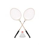 Set 2 Palete Badminton din lemn engros