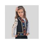 Vesta traditionala Engros pentru fete, broderie spic