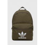 adidas Originals rucsac culoarea verde, mare, cu imprimeu IS4361