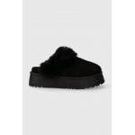 Answear Lab papuci de casa culoarea negru